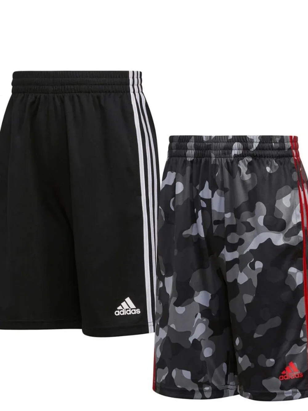 2 NWT adidas Youth Active Shorts 2 pk - L (14/16)